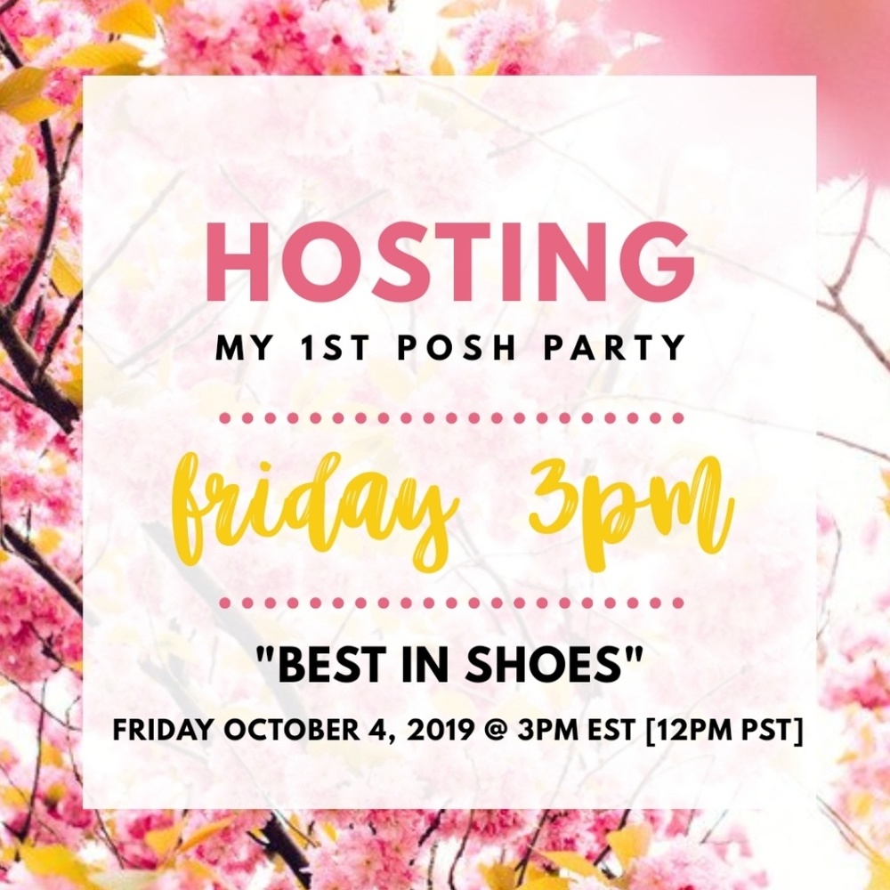 🎉🎊Hosting my 1st Posh Party!🎊🎉